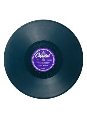 Jimmy Wakely Moon Over Montana 10 Inch Shellac 78 RPM Capitol Records 15368 VG+